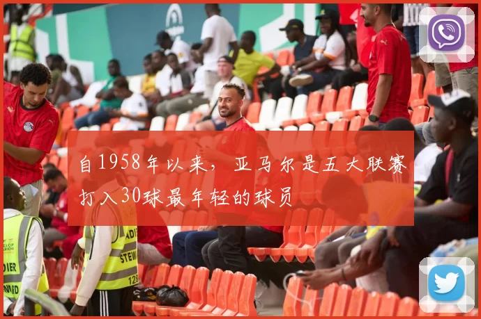 自1958年以来，亚马尔是五大联赛打入30球最年轻的球员