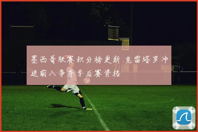 墨西哥联赛积分榜更新 克雷塔罗冲进前八争夺季后赛资格